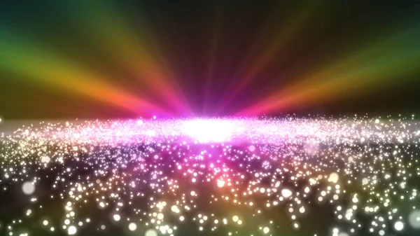Galaxy Alan Ray Parçacık — Stok fotoğraf