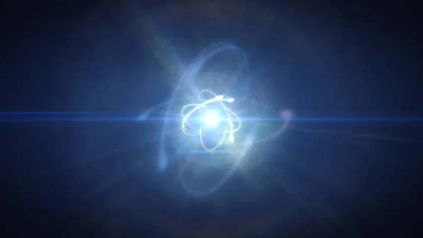 Uzay atom yörüngede