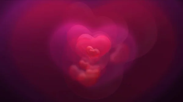 Hearts Abstract Background Texture — Stock Photo, Image