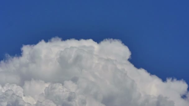 Παρέλευση Χρόνου Σύννεφα Μπλε Του Ουρανού — Αρχείο Βίντεο