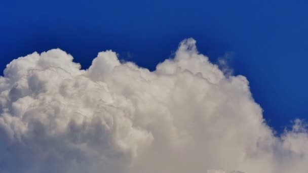 青空の雲の時間の経過 — ストック動画