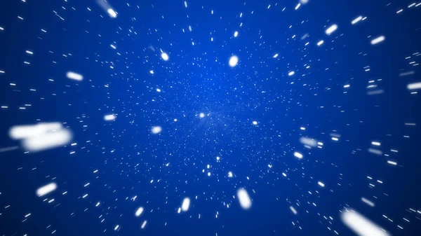 Flocos Neve Inverno Cair — Fotografia de Stock