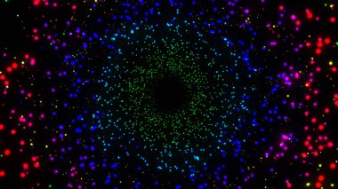 boşluktaki renk yıldızları, arkaplan