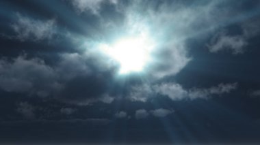 Gece ay korku bulutları