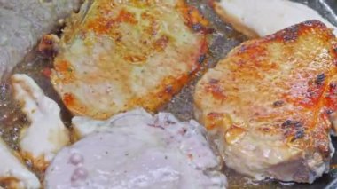 Izgara et 4K yakın çekim