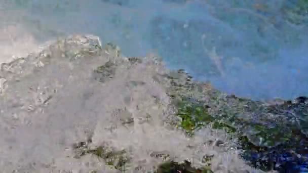 Dağlık Hız Temiz Nehir — Stok video