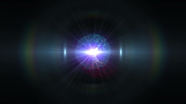 Mlhovina Galaxie Abstraktní Světlo — Stock video