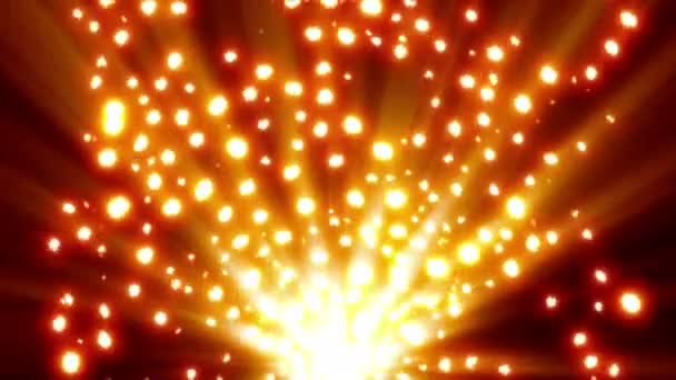Αφηρημένο Υπόβαθρο Σωματιδίων Φλόγας Φωτιάς — Αρχείο Βίντεο