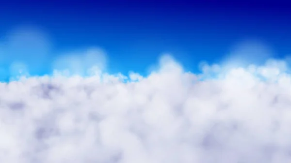 Высоко Летящие Над Облаками — стоковое фото