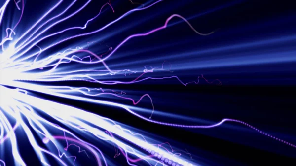Luz eléctrica plasma fondo abstracto — Foto de Stock