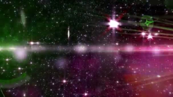 Espacio cosmos color , — Vídeos de Stock