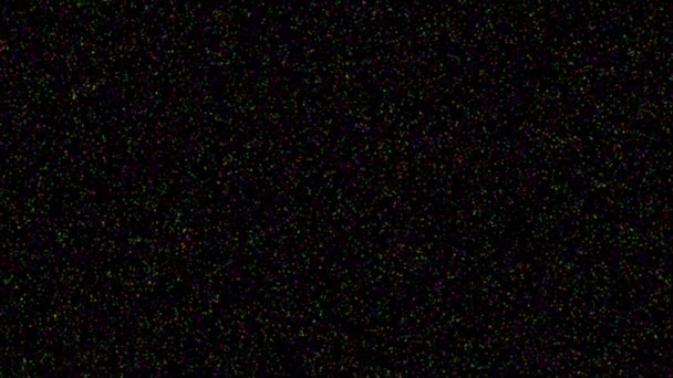 Небо звезды цвета 4k — стоковое видео