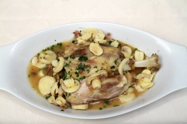 Dekoratif yemek restoranı