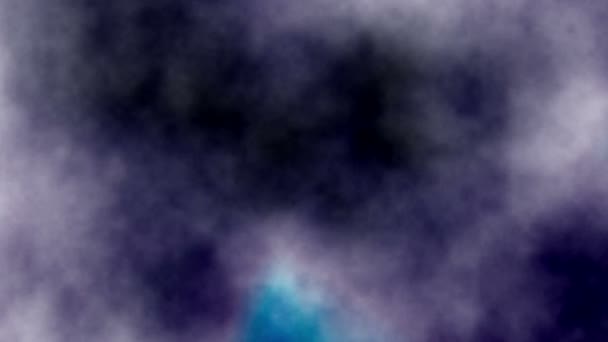 Smoke Clouds Abstracte achtergrond textuur — Stockvideo