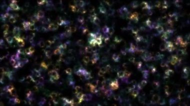 baloncuk rengi 4k boşluğunda soyut