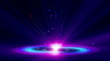 atom ışını ışık gökadası 4k