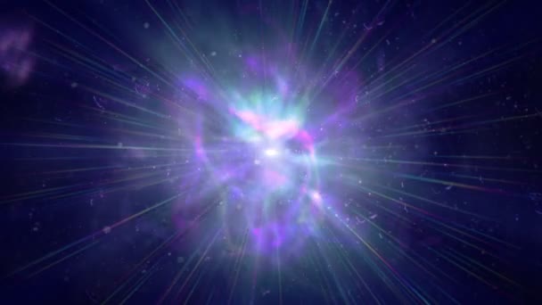 Nébuleuse à rayons stellaires nuages 4k