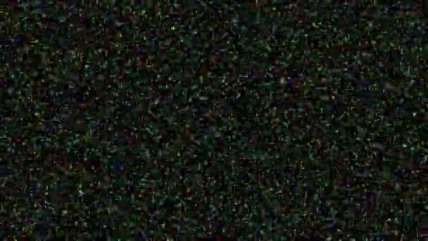 Stjärnor fält färg stjärnor i en himmel 4k — Stockvideo