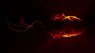 Canlandırılmış gerçekçi ateş akıntıları