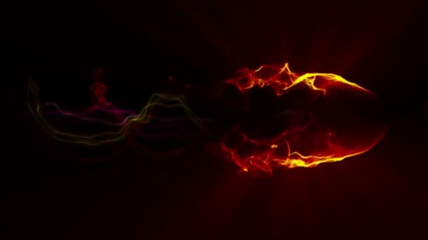 Flux de feu réalistes animés 