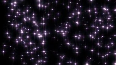 Yıldızlar söner, soyut ışık hareketi