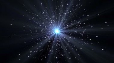 Uzay ışın ışığındaki yıldız patlaması