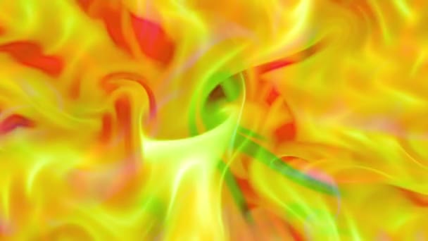 煙の色抽象的な背景波インクの動き — ストック動画