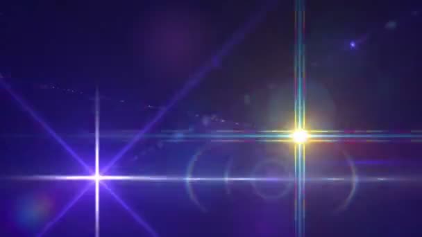 Beaucoup de lumière flash clignote