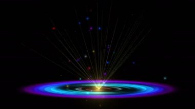 atom ışını ışık gökadası 4k