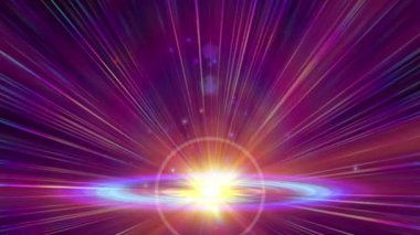 atom ışını ışık gökadası 4k