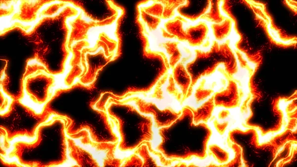 Fire Flame Texture Line Background Abstract Illustration — Stock Photo, Image