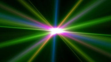ışık efekti soyut yıldız patlaması lazer ışını çizimi