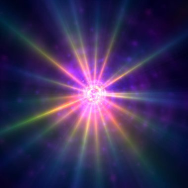 Parlak yuvarlak enerji yapısı illüstrasyonunda geleceksel uzay parçacıkları