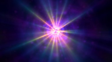 Parlak yuvarlak enerji yapısı illüstrasyonunda geleceksel uzay parçacıkları