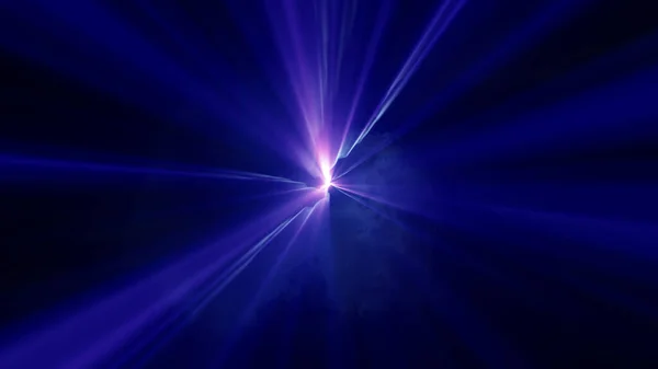 懐中電灯の輝き空の爆発イラスト — ストック写真
