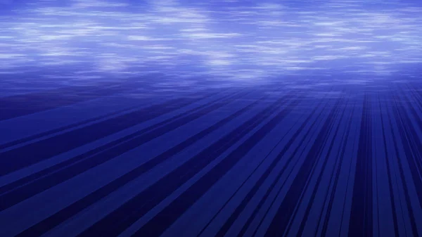 Підводне Променеве Світло Сонячне Світло Візуалізація Ілюстрацій — стокове фото