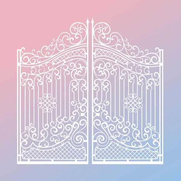 Ворота орнамента на 2016 год Цвет пантона смесь градиентного фона — стоковый вектор