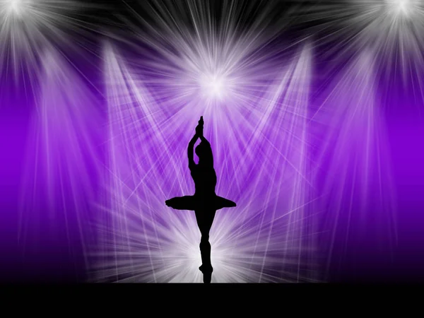 Sahne Alanı'ndaki bale dansçısı