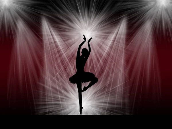 Sahne Alanı'ndaki bale dansçısı