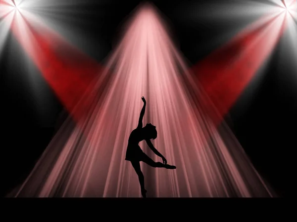 Sahne Alanı'ndaki bale dansçısı