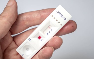 Covid-19 rapid antibodies test kit  clipart