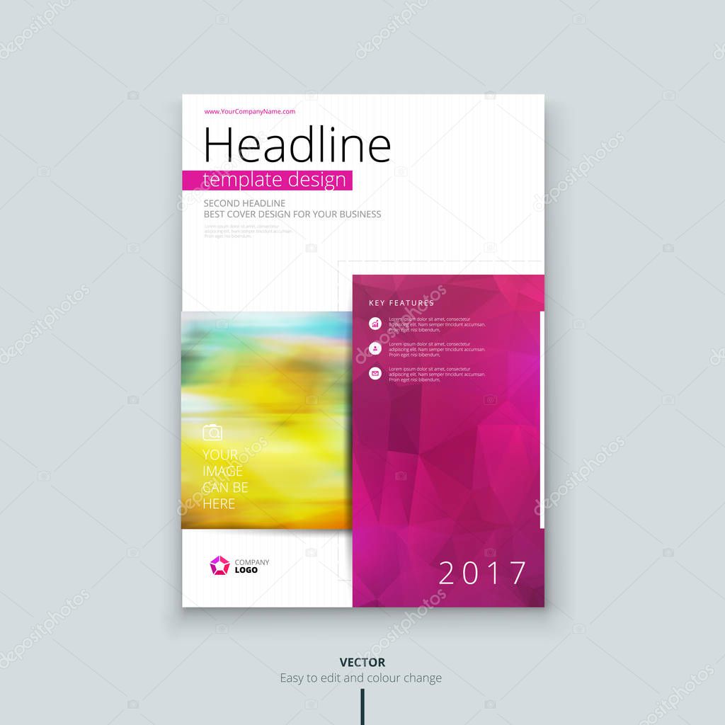 business brochure cover design