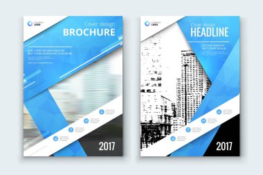 Broşür tasarım şablonu için faaliyet raporu