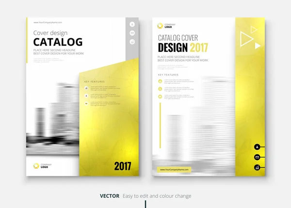 Catalogues modèle de conception pour les entreprises — Image vectorielle