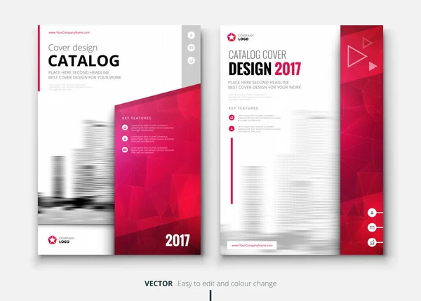 Catalogues modèle de conception pour les entreprises — Image vectorielle