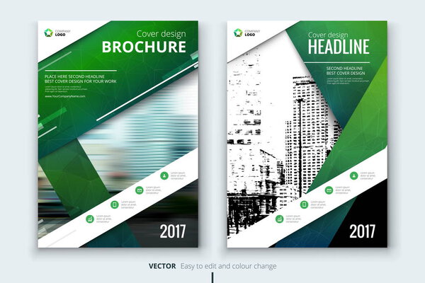 Шаблон проекта брошюры для годового отчета
