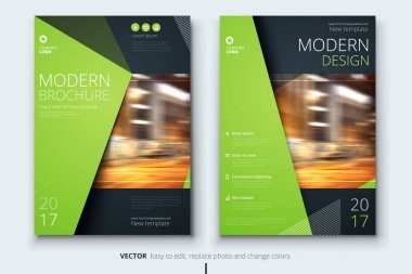 Corporate business annual report cover, brochure or flyer design. Leaflet presentation. Catalog with Abstract geometric background. Modern publication poster magazine, layout, template. A4 size clipart