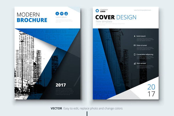 Бизнес-брошюра или дизайн листовок
