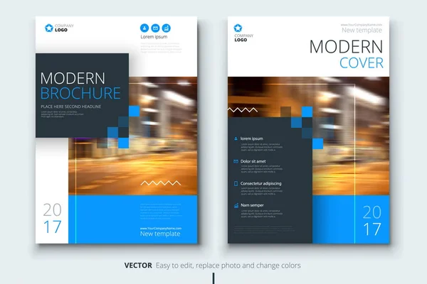 Folheto de negócios ou design de folheto —  Vetores de Stock