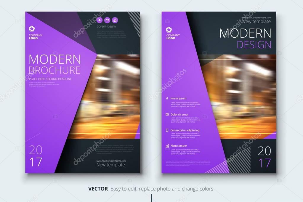 Corporate business annual report cover, brochure or flyer design. Leaflet presentation. Catalog with Abstract geometric background. Modern publication poster magazine, layout, template. A4 size